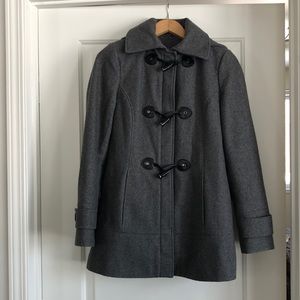 Calvin Klein wool toggle coat size small